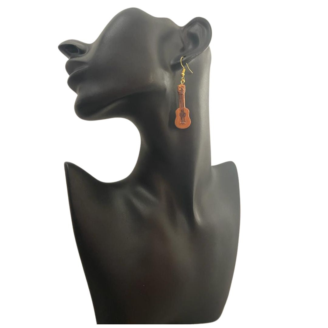 Guitar Earrings | Women's Fashion Guitar Dangle Earrings